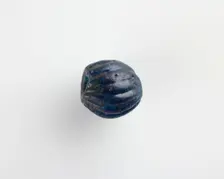 Bead, melon-shaped, 1550-1196 BCE. Creator: Unknown