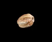 Bead, melon-shaped, New Kingdom, 1550-1196 BCE. Creator: Unknown
