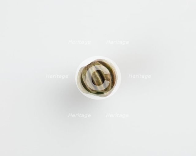 Bead, melon-shaped, New Kingdom, 1550-1196 BCE. Creator: Unknown.