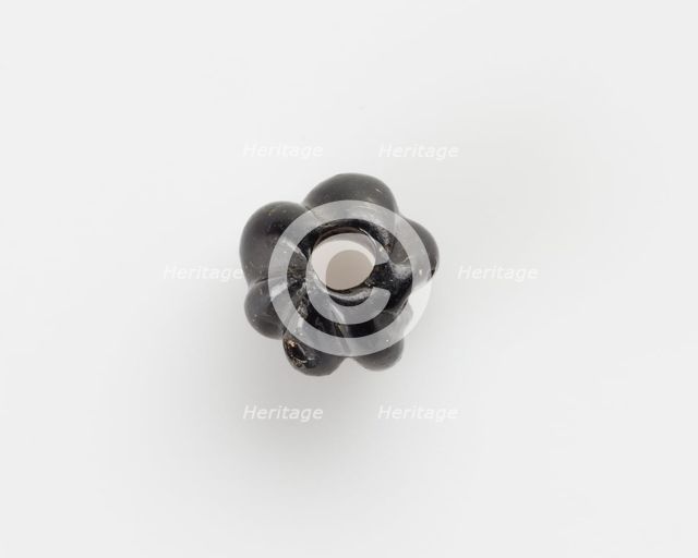 Bead, melon-shaped, New Kingdom, 1550-1196 BCE. Creator: Unknown.