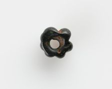 Bead, melon-shaped, New Kingdom, 1550-1196 BCE. Creator: Unknown