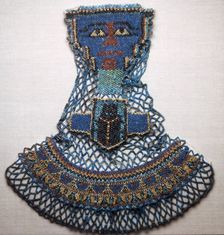Bead Net Mummy Shroud, Egypt, Late Period, Dynasty 26 (664-525 BCE). Creator: Unknown