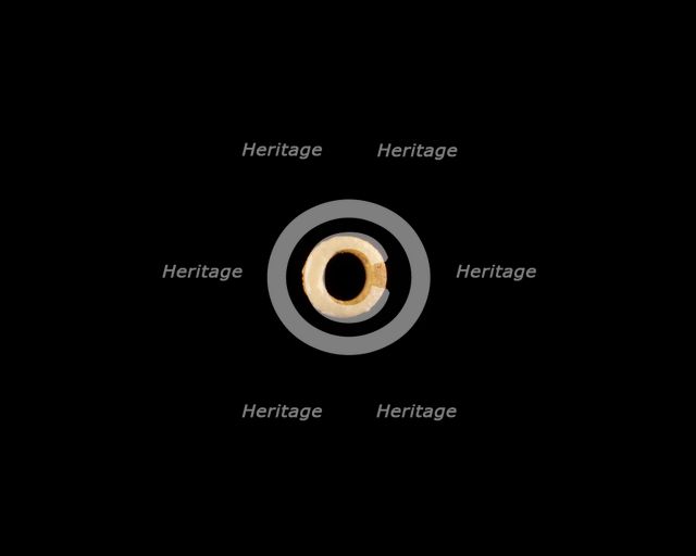 Bead, New Kingdom, 1550-1196 BCE. Creator: Unknown.