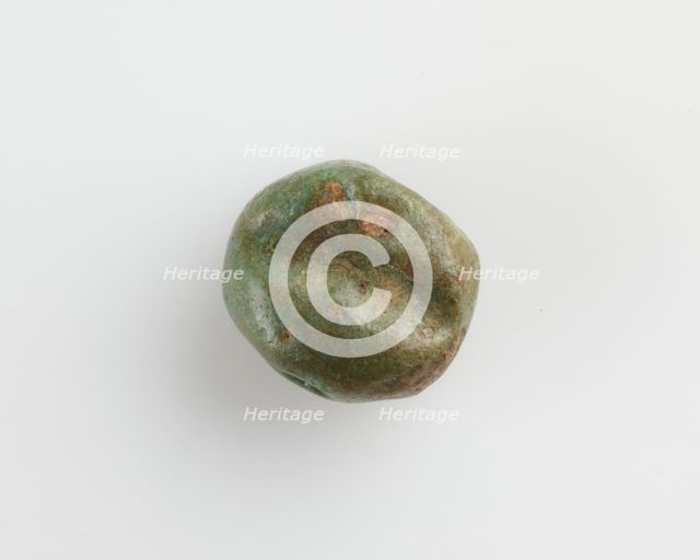 Bead, New Kingdom, 1550-1196 BCE. Creator: Unknown.