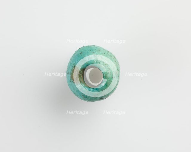 Bead, New Kingdom, 1550-1196 BCE. Creator: Unknown.