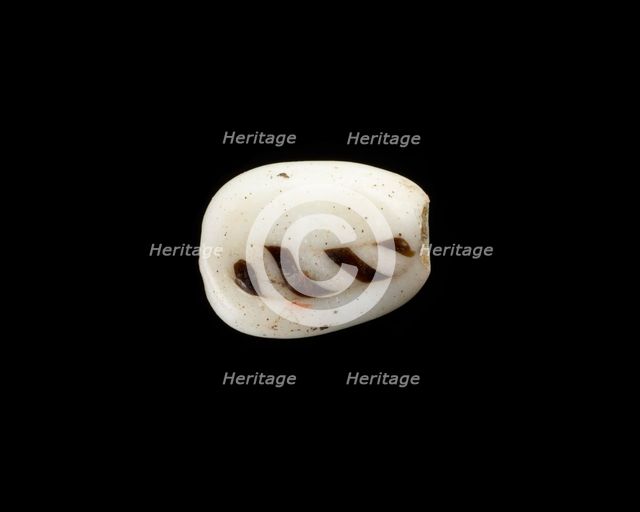 Bead, New Kingdom, 1550-1196 BCE. Creator: Unknown.