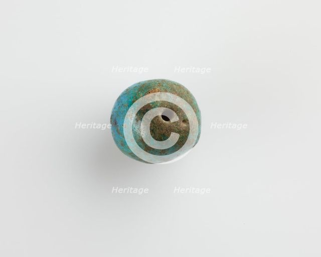 Bead, New Kingdom, 1550-1196 BCE. Creator: Unknown.