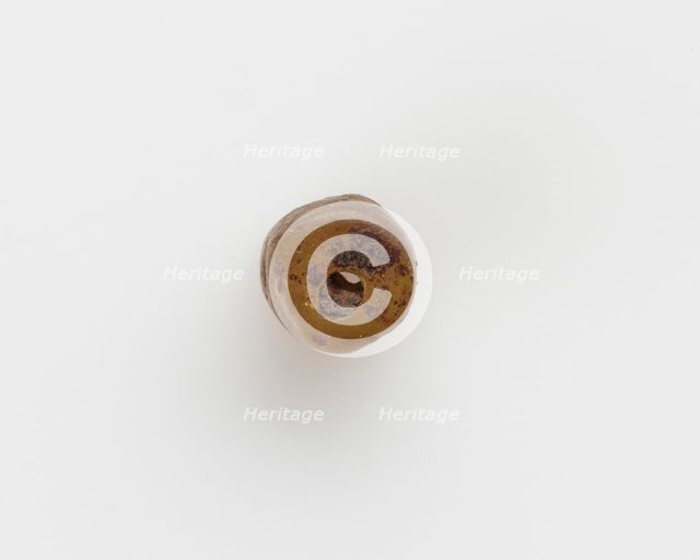 Bead, New Kingdom, 1550-1196 BCE. Creator: Unknown.