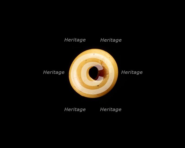Bead, New Kingdom, 1550-1196 BCE. Creator: Unknown.