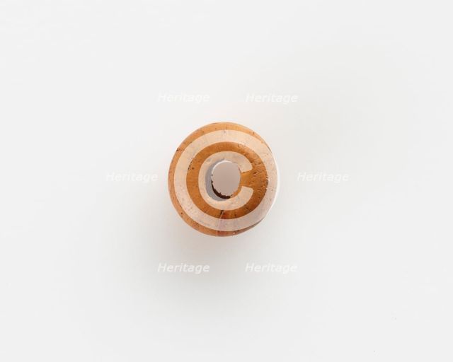 Bead, New Kingdom, 1550-1196 BCE. Creator: Unknown.