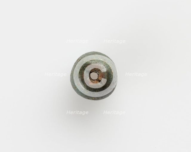 Bead, New Kingdom, 1550-1196 BCE. Creator: Unknown.