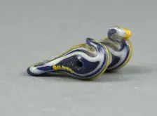 Bead or Amulet in the Shape of Two Birds, Egypt, New Kingdom, Dynasty 18-19 (about 1550-1186 BCE). Creator: Unknown