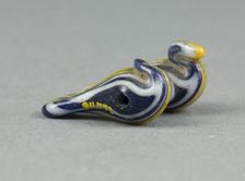 Bead or Amulet in the Shape of Two Birds, Egypt, New Kingdom, Dynasty 18-19 (about 1550-1186 BCE). Creator: Unknown