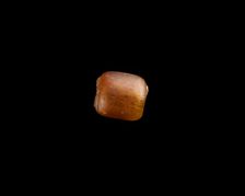 Bead; partly broken, New Kingdom, 1550-1196 BCE. Creator: Unknown