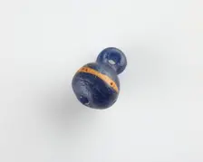 Bead pendant with eyelet, New Kingdom, 1550-1307 BCE. Creator: Unknown