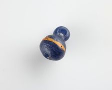 Bead pendant with eyelet, New Kingdom, 1550-1307 BCE. Creator: Unknown