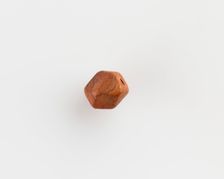 Bead, polygonal, Roman period, 4th-6th century. Creator: Unknown