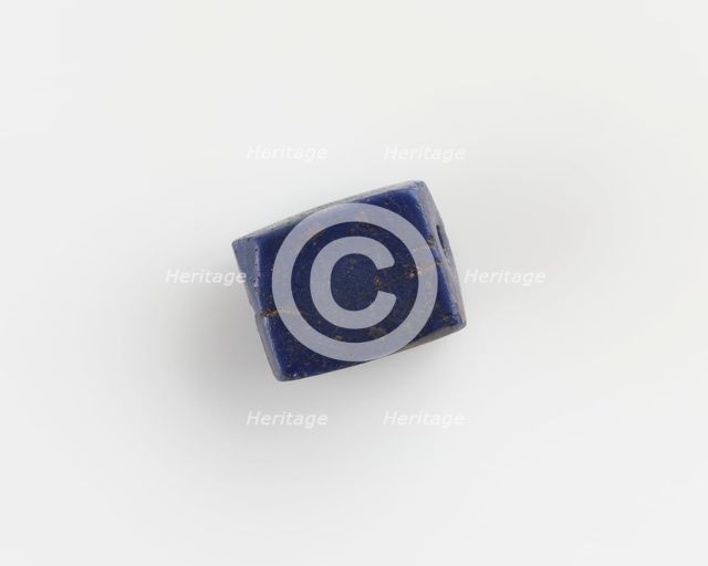 Bead, quadrilateral, Roman period, 4th-6th century. Creator: Unknown.