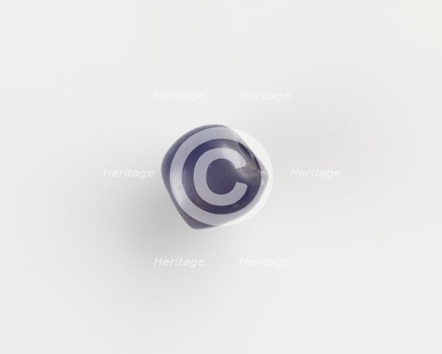 Bead, Roman period, 4th-6th century. Creator: Unknown.