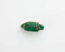 Bead; scarab-like, New Kingdom, 1550-1196 BCE. Creator: Unknown