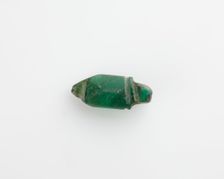 Bead; scarab-like, New Kingdom, 1550-1196 BCE. Creator: Unknown