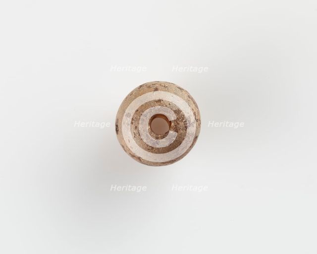 Bead, spherical, Roman period, 30 BCE-395 CE. Creator: Unknown.