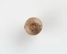 Bead, spherical, Roman period, 30 BCE-395 CE. Creator: Unknown