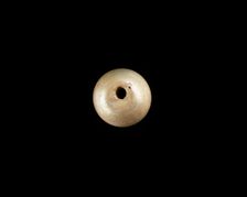 Bead, spherical, Roman period, 6th century. Creator: Unknown