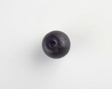 Bead, spherical, with inwardly rounded bore, (4th century?). Creator: Unknown