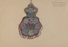 Beaded Bag, c. 1935. Creator: Margaret Knapp