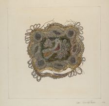 Beaded Cushion, 1935/1942. Creator: Florence Truelson