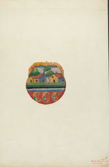 Beaded Purse, c. 1937. Creator: Ann Gene Buckley
