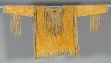 Beaded Shirt, late 1800s. Creator: Unknown