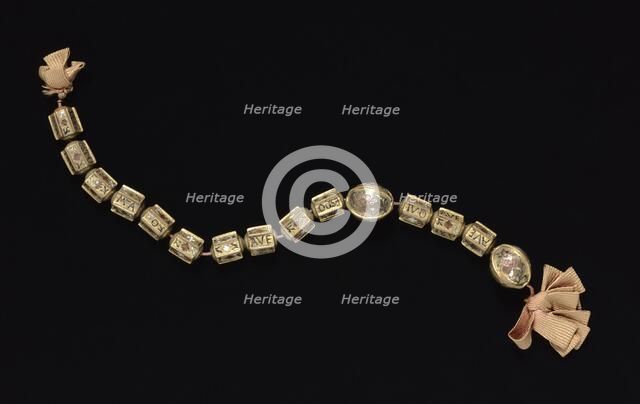 Beads from a Rosary, early 1500s. Creator: Unknown.