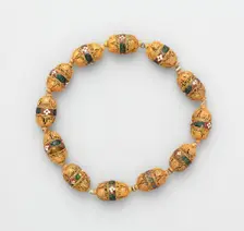 Beads, Spain, second half 15th century. Creator: Unknown