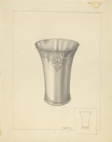 Beaker, 1935/1942. Creator: Charlotte Winter