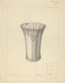 Beaker, 1935/1942. Creator: Charlotte Winter