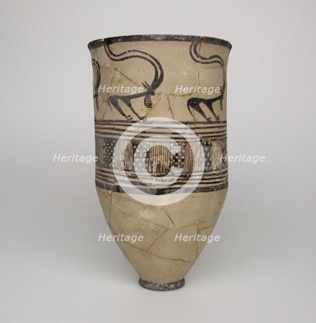 Beaker, 2nd half of the 4th millenium BCE. Creator: Unknown.