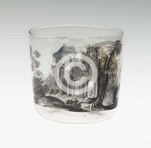 Beaker, Nuremberg, c. 1665. Creator: Johann Schaper.