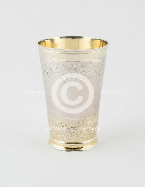 Beaker, Augsburg, 1712/13. Creator: Unknown.