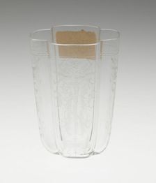 Beaker, Austria, 19th century. Creator: J.& L. Lobmeyr