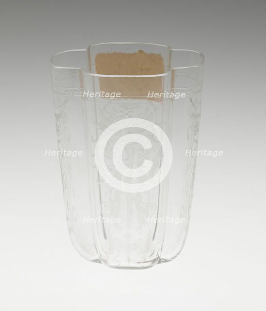 Beaker, Austria, 19th century. Creator: J.& L. Lobmeyr.