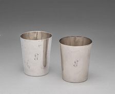 Beaker, about 1800. Creator: Paul Revere