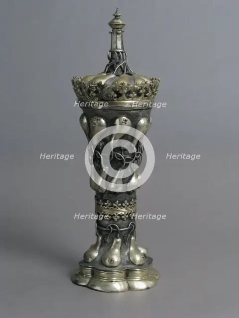 Beaker and Cover, German, 19th century (16th century style). Creator: Friedrich Hillebrand.