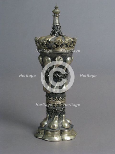 Beaker and Cover, German, 19th century (16th century style). Creator: Friedrich Hillebrand.