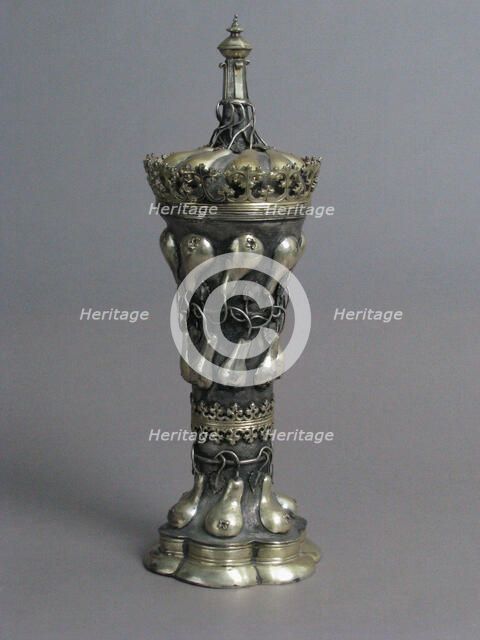 Beaker and Cover, German, 19th century (16th century style). Creator: Friedrich Hillebrand.