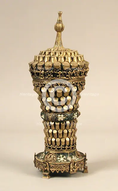 Beaker and Cover, Hungarian, early 20th century (original dated 16th century). Creator: Unknown.