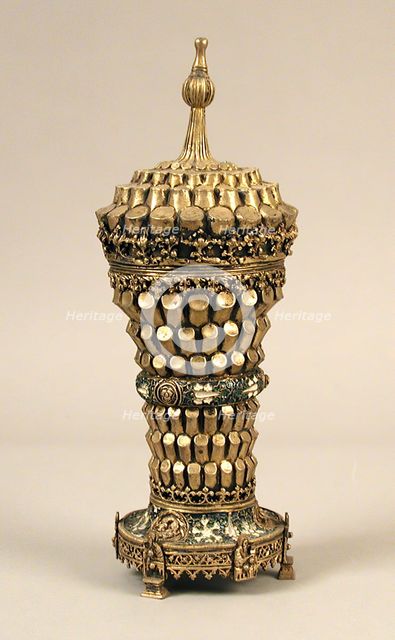 Beaker and Cover, Hungarian, early 20th century (original dated 16th century). Creator: Unknown.