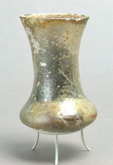Beaker, Bell, Frankish, 6th-7th century. Creator: Unknown