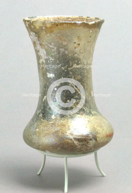 Beaker, Bell, Frankish, 6th-7th century. Creator: Unknown.